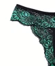 Ажурные трусики с доступом XL Зеленый - изображение 3