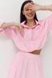 Рожева сорочка з гумкою на поясі LiLove 410 L Shirt Pure - изображение 5