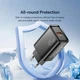 Зарядное устройство ESSAGER Flash 45W USB-A QC Black (ECT45W-RPB01-Z) - изображение 6