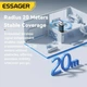 Bluetooth-адаптер ESSAGER Freedom USB Bluetooth 5.4 Black (EBT54-JH01-P) - изображение 2
