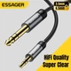 Кабель ESSAGER Jack Cable 3.5mm to 6.5mm Audio Adapter 1.2m Grey (EYPMM-XL0G-P) - изображение 2
