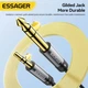 Кабель ESSAGER Jack Cable 3.5mm to 6.5mm Audio Adapter 1.2m Grey (EYPMM-XL0G-P) - изображение 5