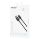 Кабель Proove Flex Metal USB to Lightning 2.4A (1m) black - зображення 1