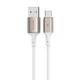 Кабель Proove Flex Metal USB to Type-C 3A (1m) white - зображення 1