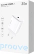 Мережевий зарядний пристрій Proove Silicone Power 2 25W (Type-C) White (643670003) - зображення 7