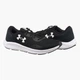 Кроссовки мужские Under Armour Charged Pursuit 3 40.5 Чорно-білий 3024878-001 - изображение 1