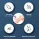 Портативный женский домашний фотоэпилятор для тела IPL Hair Removal Device для всех типов волос 56904/00 - изображение 6
