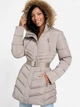 Куртка зимняя женская Guess 866751189 M Бежевая (7626741485413) - изображение 2