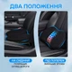 Ортопедическая подушка-накладка на автокресло или спины-поясницы водителя (черная) - изображение 2