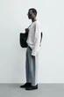 Джинси Zara Wide Tapered вільні укорочені блакитний 9794/360/406 30 - изображение 2