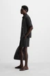 Сорочка Zara струмуюча чорний 7545/438/800 M - изображение 4