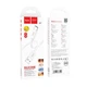 Кабель USB Hoco X87 Magic silicone передачи данных USB to Type-C 1m 3A White - изображение 2