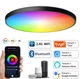 Люстра LED стельова RGB Wi-Fi смарт світильник з керуванням через додаток Smart Life Tuya зміна кольору та яскравості світла - зображення 1
