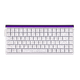 Ігрова магнітна клавіатура AULA HERO 84 HE / 8K / Hall Effect / Rapid Trigger / White-Contour / Білий з прозорим - изображение 1