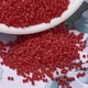 Бісер Японський MIYUKI Delica DB0723 11/0, Opaque Red, 1000шт/5г - зображення 1