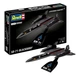 Збірна модель 1:110 літак Lockheed SR-71 Blackbird easy-click-system Revell 03652 - изображение 1