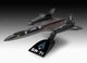 Збірна модель 1:110 літак Lockheed SR-71 Blackbird easy-click-system Revell 03652 - изображение 10
