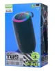 Портативная колонка Remax RB-M82 / RGB / TWS / Bluetooth 5.4, USB, TF card / FM-радио / до 5 часов + Подарок Беспроводные наушники BlitzWolf BW-FPE2 TWS - изображение 3
