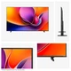 LED телевізор Hisense 85 дюймів чорний UHD 4K VA (684027) - зображення 6
