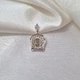 Серебряная ладанка икона Богородица серебро 925 пробы Родированное 3750р 2.80г - изображение 7