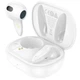 Бездротові навушники Borofone BW18 Bluetooth V5.3 30/250mAh 4h LED індикатор White - изображение 2