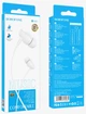 Проводные наушники 3.5mm Borofone BM61 Wanderer с микрофоном и вакуумными амбушюрами 1.2m White - изображение 2