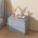 Тумба приліжкова з двома шухлядами P328-50-LightGray - зображення 4