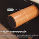 Лавка-пуф RIAS N119 с мягким сиденьем и деревянными ножками 80×30×36 см Dark Green (3_08170) - изображение 5