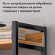 Книжный стеллаж Loft 60×30×112 см на 4 уровня G633AΩ Yellow Pear - изображение 3