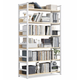 Книжковий стелаж Loft 80×30×174 см на 6 полиць G633AΩ Brushed Oak - зображення 1
