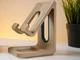 Подставка Для Телефона Modern Desk Phone Stand Бежевый 14 См 3Д Печать - изображение 1