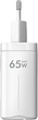 Мережевий зарядний пристрій Axagon ACU-DPQ65 65W White (ACU-DPQ65W) - зображення 2
