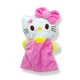 Мʼяка іграшка-рукавичка "Кітті"(25см) (РОЖЕВА) kidstoys (293005) - зображення 1