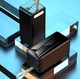 УМБ Павербанк Power bank SPO 4 роз'єми 80000 mAh з ліхтариком Чорна - зображення 1
