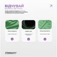 Килимок для йоги EasyFit Premium каучуковий 184×68×0.5 см антиковзкий для фітнесу та пілатесу - зображення 4