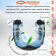 Капа Shock Doctor Gel Max дитяча (вік до 10) Black/Blue (art. 6100-BB-YTR) - изображение 3