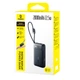 Зовнішній аккумулятор Baseus EnerFill FC11 Digital Display Power Bank with Dual Built-in Cables 20000mAh 22.5W Cosmic Black (E0027S04) - зображення 2
