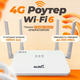 Маршрутизатор 4G/5G, Wi-Fi роутер CP107 со слотом для SIM-карты, до 300 Мбит/с, Белый - изображение 5