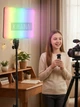 Прямоугольная LED лампа RGB видеосвет 44×29см профессиональный фотосветильник с пультом от сети 220V - изображение 8