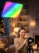 Прямоугольная LED лампа RGB видеосвет 50×35см профессиональный фотосветильник с пультом от сети 220V - изображение 8