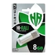 Флеш пам'ять USB Hi-Rali Corsair USB 2.0 8GB Steel - зображення 2