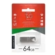 Флеш память USB Touch & Go USB 2.0 64GB Metal 117 Steel - изображение 2