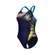 Купальник жіночий суцільний Arena Dreamhline Swimsuit V Back (UV 50+) 42 Темно-синій,блакитний (008328-760-42) - зображення 7