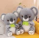 Мягкая игрушка Коала, искусственный мех 40 см - изображение 5