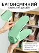 Органайзер обувной для хранения обуви в прихожую VMHouse двойная подставка компактная и вертикальная набор подставок 6 шт обувница полка пластиковая стеллаж салатовый (0074-0065) - изображение 4