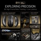 Ігрова Мишка ATTACK SHARK R11 ULTRA Grey КАРБОНОВИЙ Корпус Бездротова Трирежимна 2.4G/Bluetooth/Кабель, 8000Hz, PAW3950MAX, 42000 DPI, 49 грам Ультралегка - зображення 4