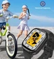 Детские смарт часы-телефон Lemfo D53 с видеозвонком, GPS навигацией, SIM-картой 4G и кнопкой SOS, влагозащита IPX7 Синий - изображение 8