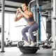 Балансировочная полусфера Gymtek Flex Core Half Ball 58см с эспандерами + насос черный - изображение 1