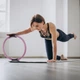 Кольцо для пилатеса Gymtek армированное стекловолокно 38см фиолетовый - изображение 4