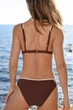Купальник Cupshe XL коричневый 1250573 - изображение 5